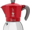 Bialetti Espressokocher Moka Induktion Red 2 Tassen