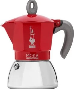 Bialetti Espressokocher Moka Induktion Red 2 Tassen