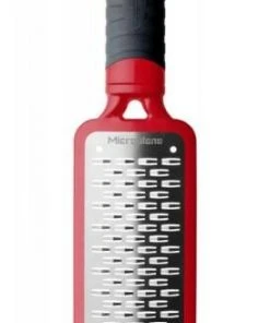 Microplane 2-Wege-Reibe Home In Rot
