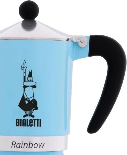 Bialetti Espressokocher Rainbow Hellblau 6 Tassen - Image 3