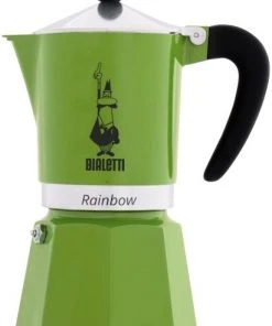 Bialetti Espressokocher Rainbow Grün 3 Tassen