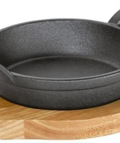 Küchenprofi Servierpfanne Mit Holzbrett