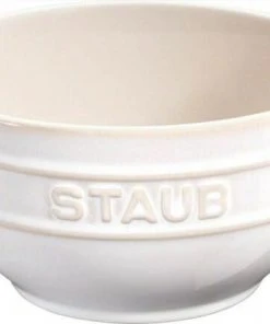 Staub Schüssel In Elfenbeinweiß 14 Cm / 0,7 L / 8 Cm