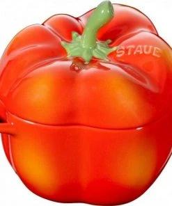 Staub Cocotte Paprika In Orangerot